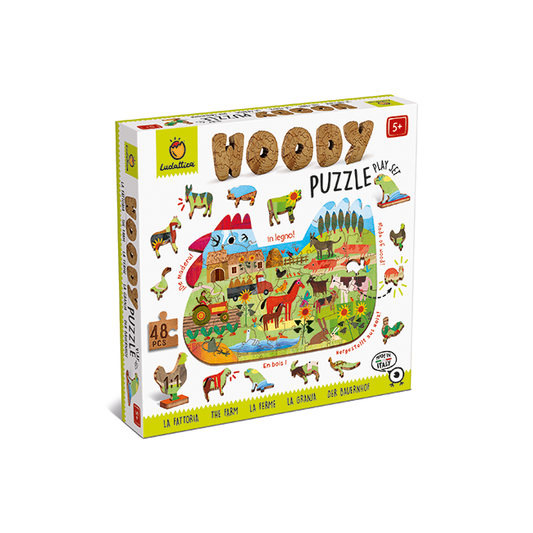 WOODY PUZZLE LA GRANJA