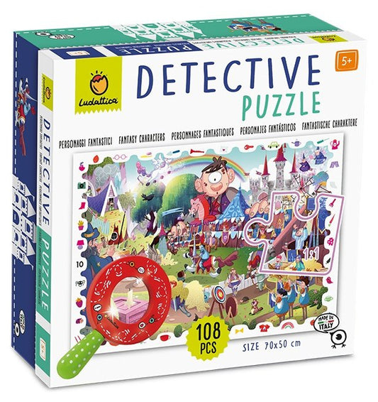 DETECTIVE PUZZLE - PERSONAJES FANTASTICOS