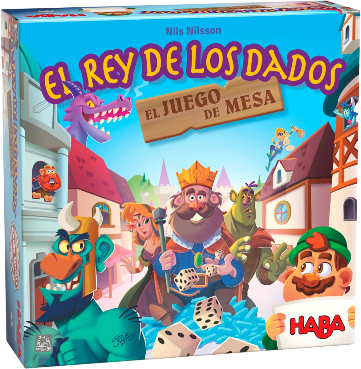 EL REY DE LOS DADOS- EL JUEGO DE MESA